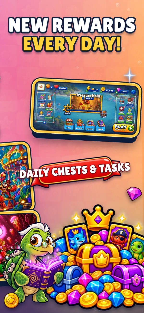 New rewards every day
